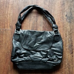 Roxy black shoulder bag